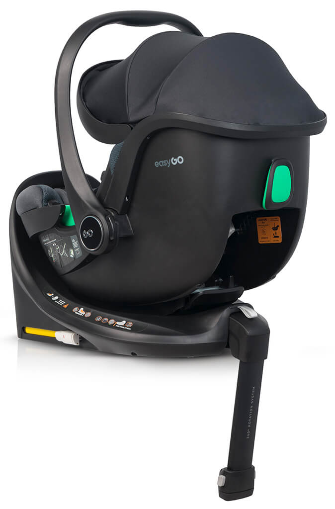 Babyschale BUZ i-Size (ISOFIX-Station drehbar) - cleo-kinderwagen.de