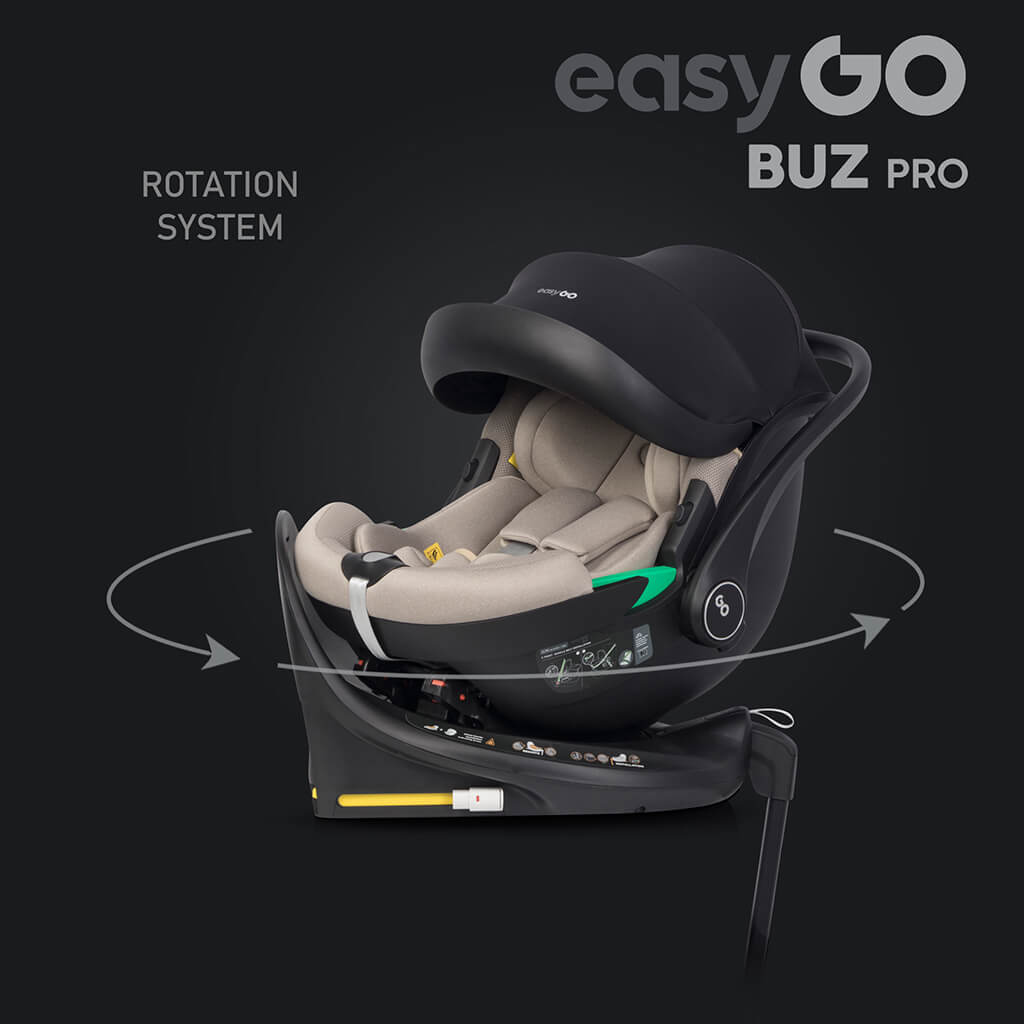 Babyschale BUZ i-Size (ISOFIX-Station drehbar) - cleo-kinderwagen.de