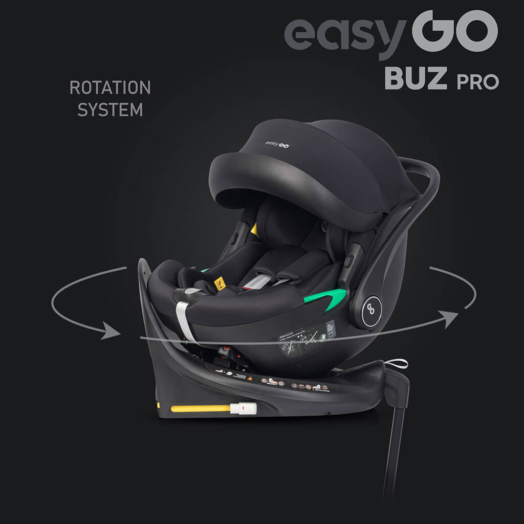 Babyschale BUZ i-Size (ISOFIX-Station drehbar) - cleo-kinderwagen.de