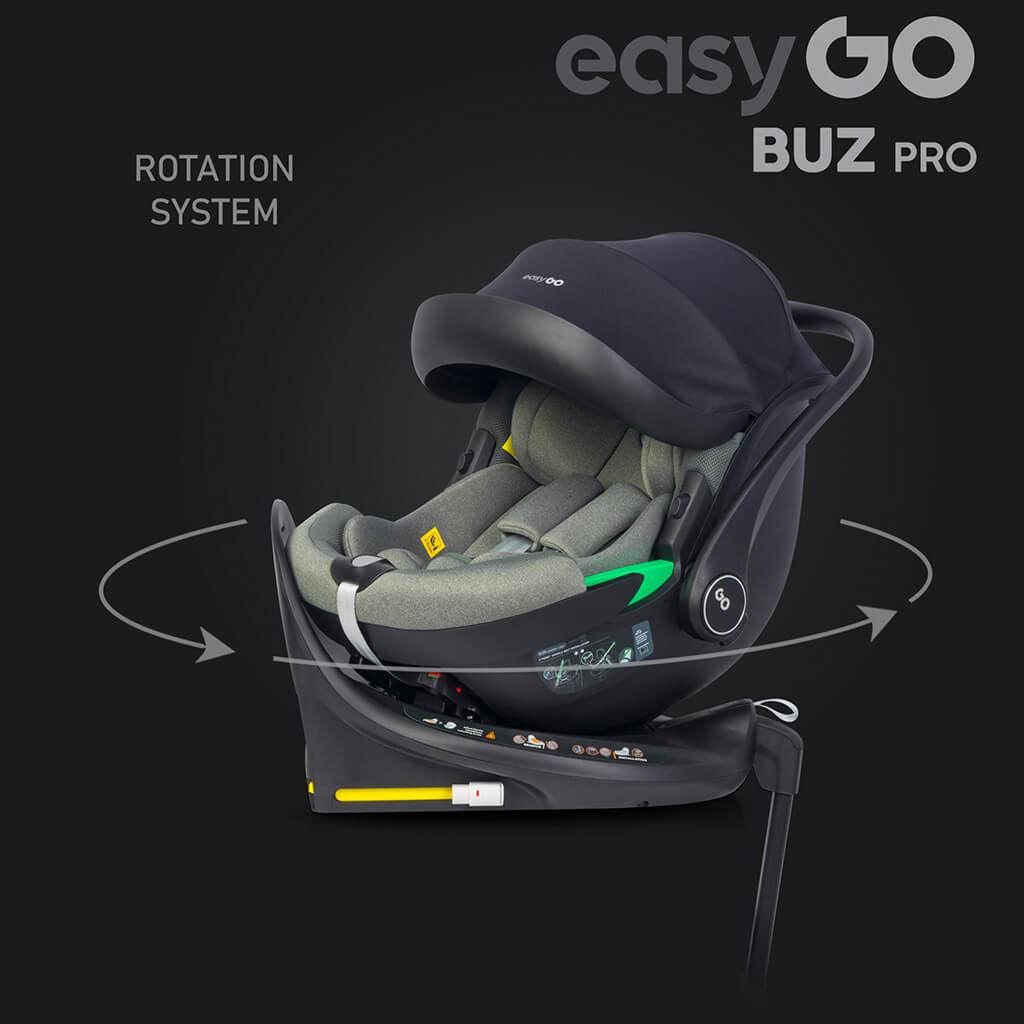 Babyschale BUZ i-Size (ISOFIX-Station drehbar) - cleo-kinderwagen.de