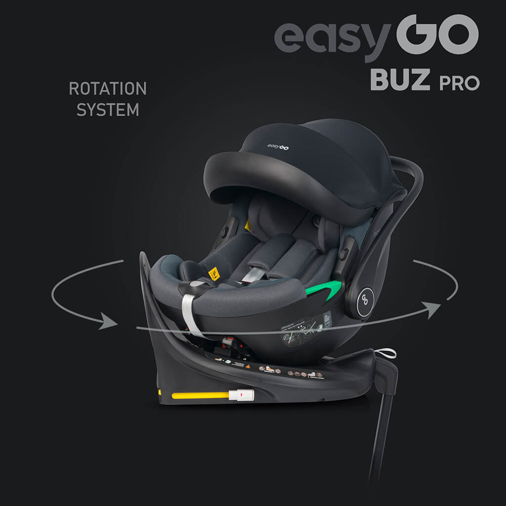 Babyschale BUZ i-Size (ISOFIX-Station drehbar) - cleo-kinderwagen.de