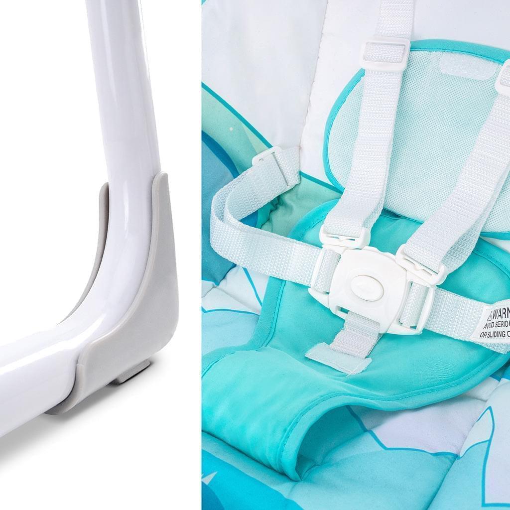 Babyschaukel ORSO "BLUE" - cleo-kinderwagen.de