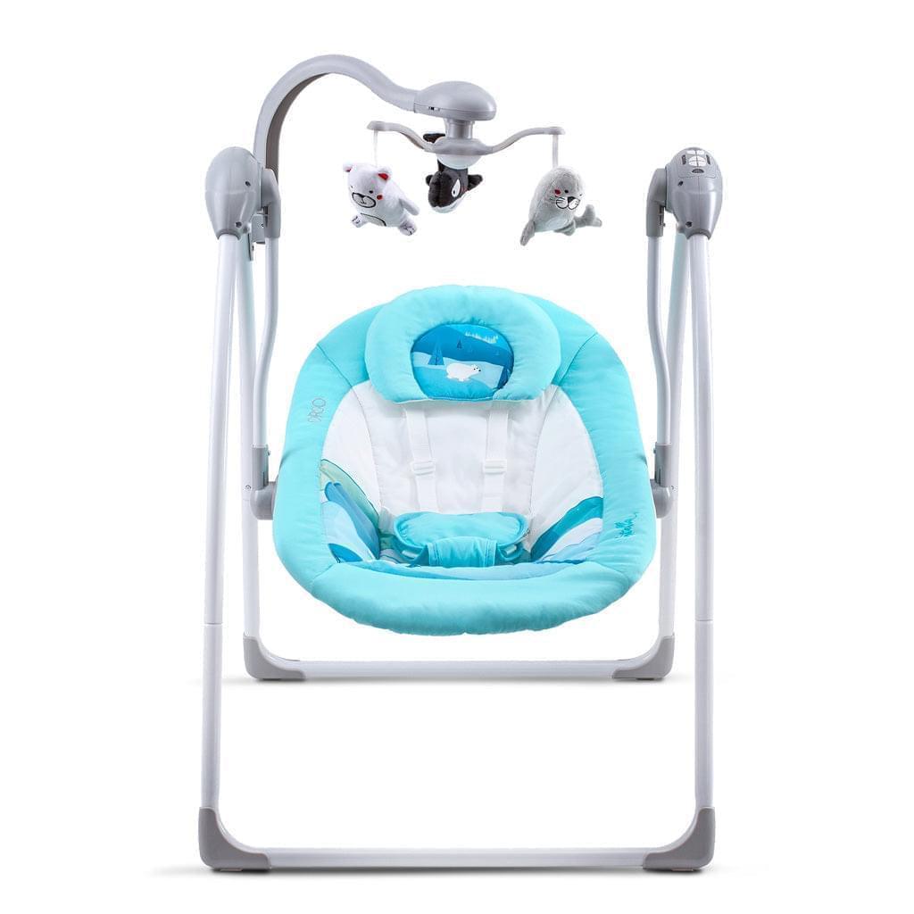 Babyschaukel ORSO "BLUE" - cleo-kinderwagen.de