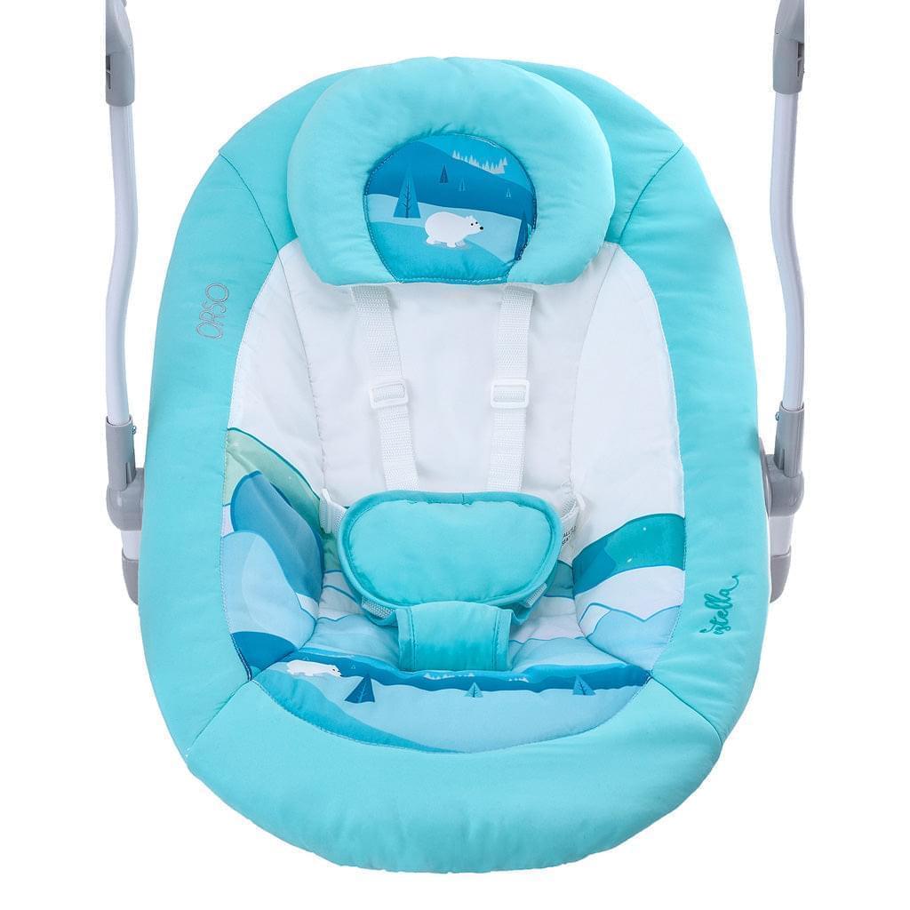Babyschaukel ORSO "BLUE" - cleo-kinderwagen.de
