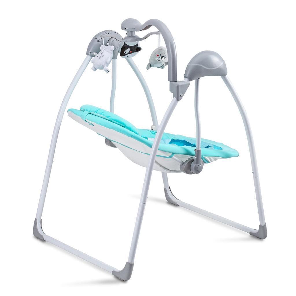 Babyschaukel ORSO "BLUE" - cleo-kinderwagen.de