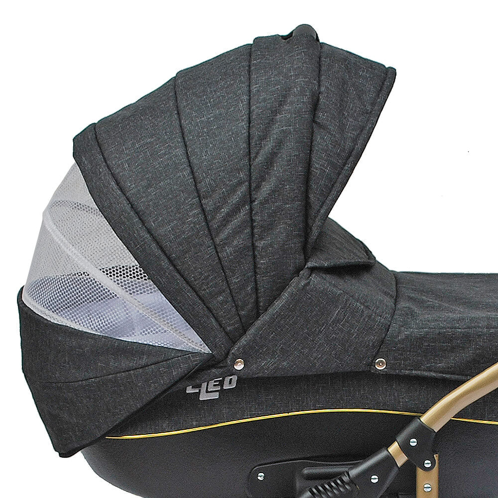 CLEO "AVANTGARDE" - dunkelgrau - cleo-kinderwagen.de