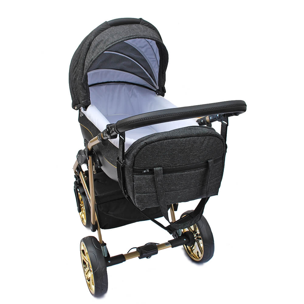 CLEO "AVANTGARDE" - dunkelgrau - cleo-kinderwagen.de