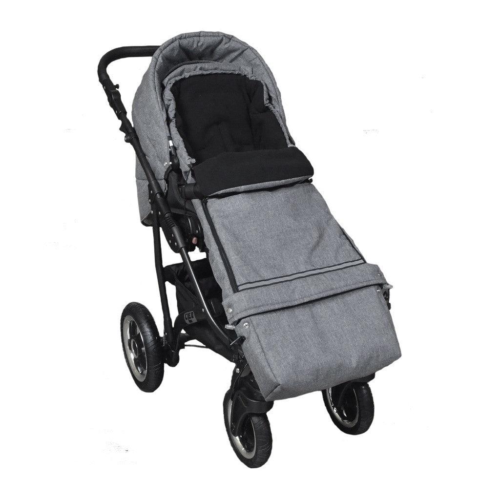 Winterschlafsack für Modell CLEO - grau - cleo-kinderwagen.de