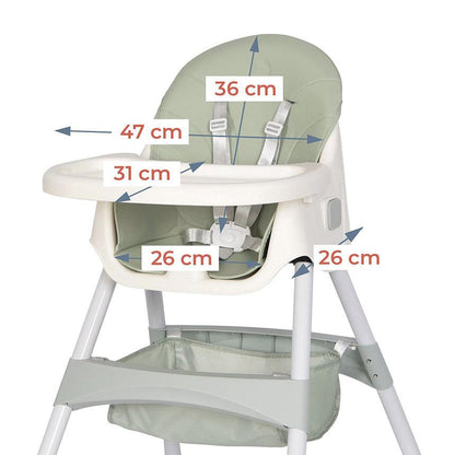 PICOLO Kinderhochstuhl 4 in 1 - cleo-kinderwagen.de